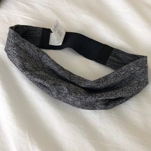 NEVER USED lululemon grey headband